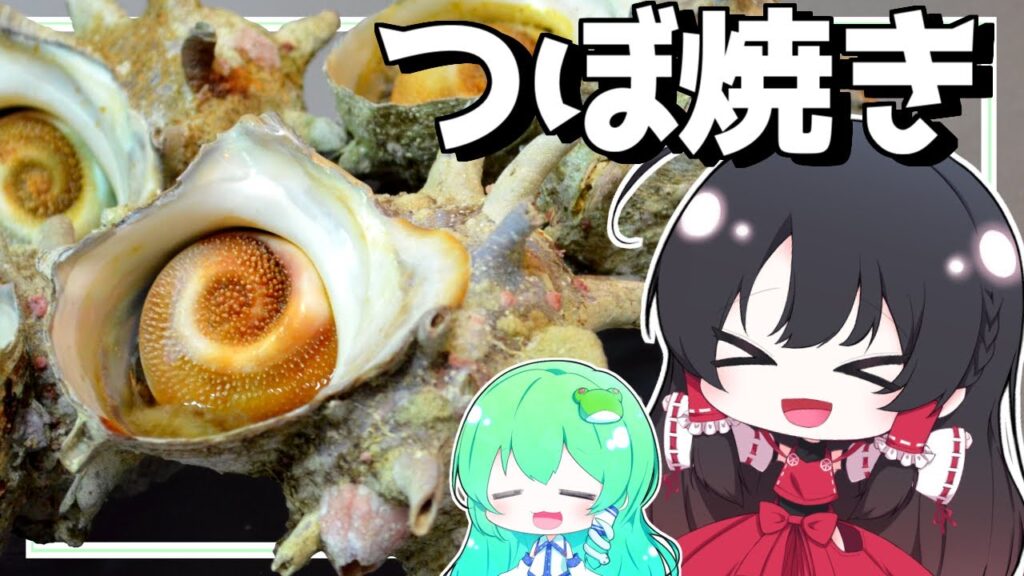 【ゆっくり料理】早苗は大きいサザエをそのままつぼ焼きにする！【ゆっくり実況】【さなミラ】【おつまみ】