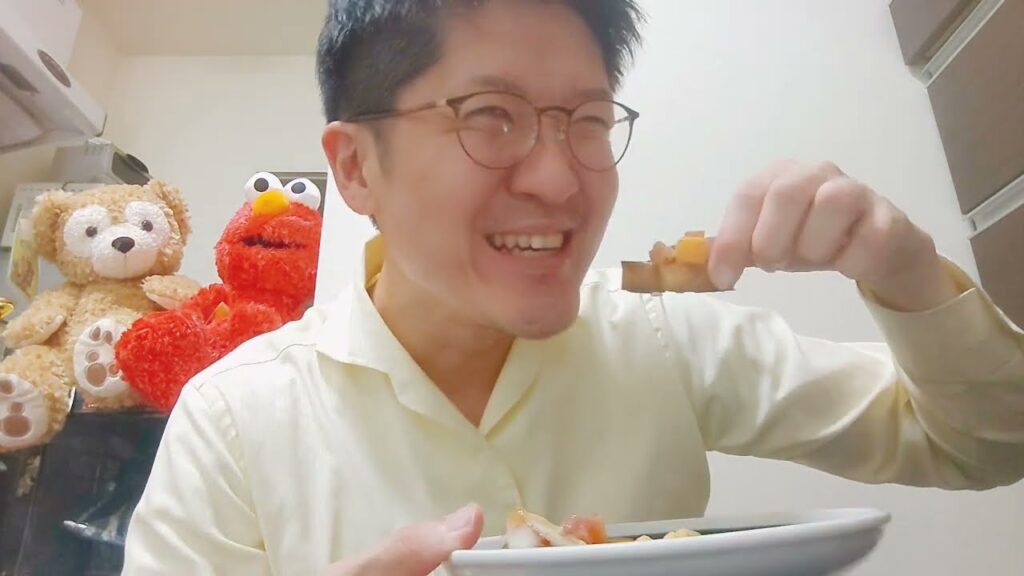 ■小道具で使ってたパンをおいしく処理したよ〜🤩✨【おつまみ】