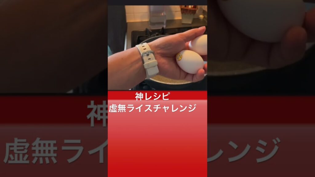 @料理研究家リュウジのバズレシピ 虚無ライスチャレンジ 還暦ダンチュウ