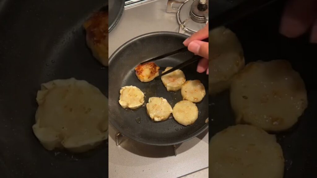 夜中に見てはいけない焼きシュウマイ#簡単レシピ #料理男子 #料理初心者 #ひとりごはん #おうちごはん