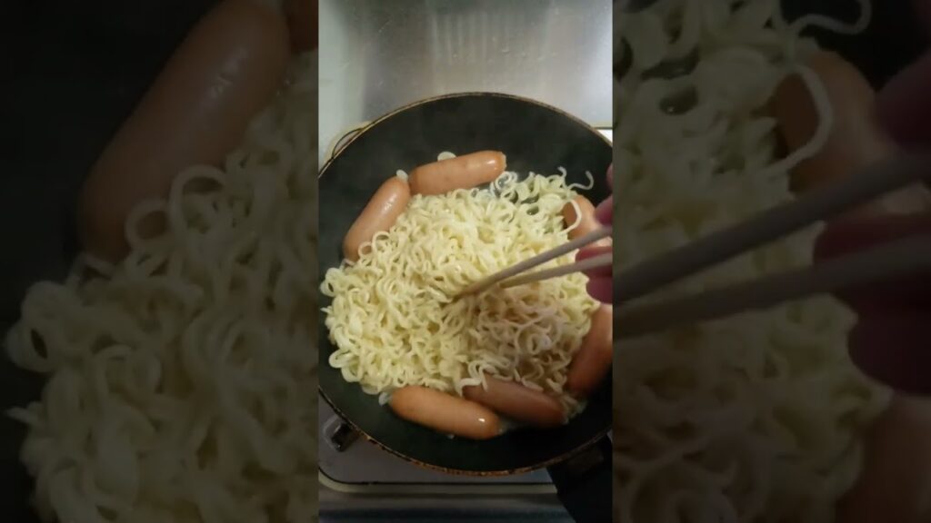 簡単調理！日清焼そば#shorts #料理 #節約レシピ