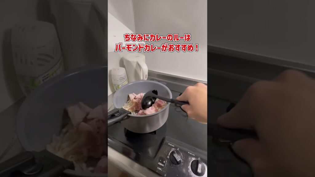 【料理】金欠の金欠による金欠のためのもやしカレー　【ゆっくり実況】#ゆっくり実況 　#ゆっくり料理 #料理 ＃shorts