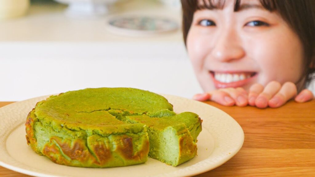 焼くまで５分&混ぜるだけ「極上抹茶チーズケーキ」の作り方！