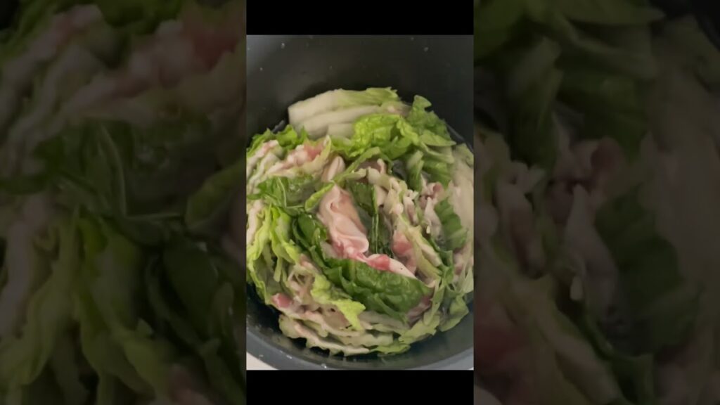 白菜と牛肉のミルフィーユ【作り方】 #food #cooking #レシピ #料理 #白菜レシピ #白菜と牛肉#牛肉#ミルフィーユ鍋 #おすすめ