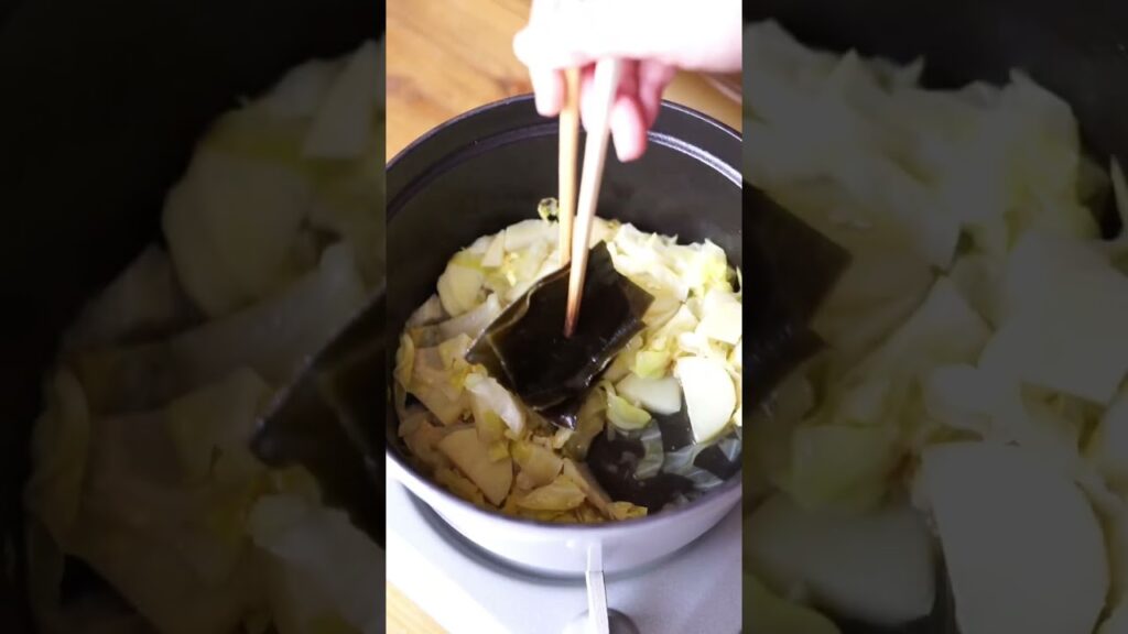 素材が甘くておいしい「春野菜を食べるポタージュ」レシピ #shortrecipe #shorts