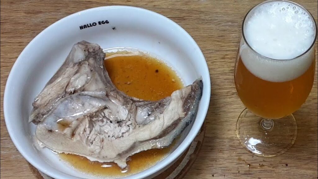 [感動]旨いブリかまの酒蒸し　超簡単おつまみ～晩酌