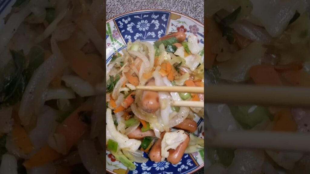 野菜炒め#shorts #料理 #節約レシピ