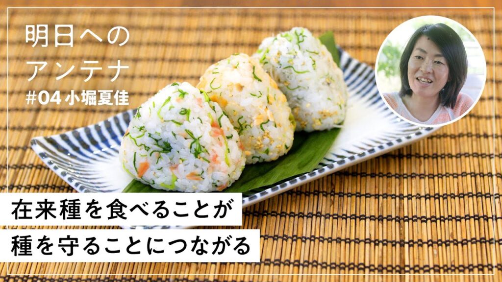 在来種野菜を使った絶品レシピをご紹介！#4(全4回)愛の野菜伝道師・小堀 夏佳さん【明日へのアンテナ】｜by Domohorn Wrinkle