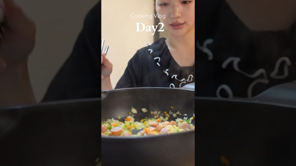 【自炊Vlog】超簡単！カロリーオフで時短レシピ 🤭🍳 3日間の食事記録| ダイエット