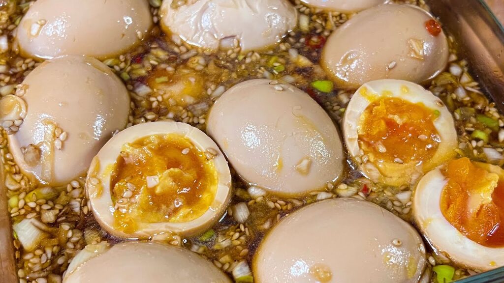 【料理編】麻薬たまごの作り方 seasoned egg‼️
