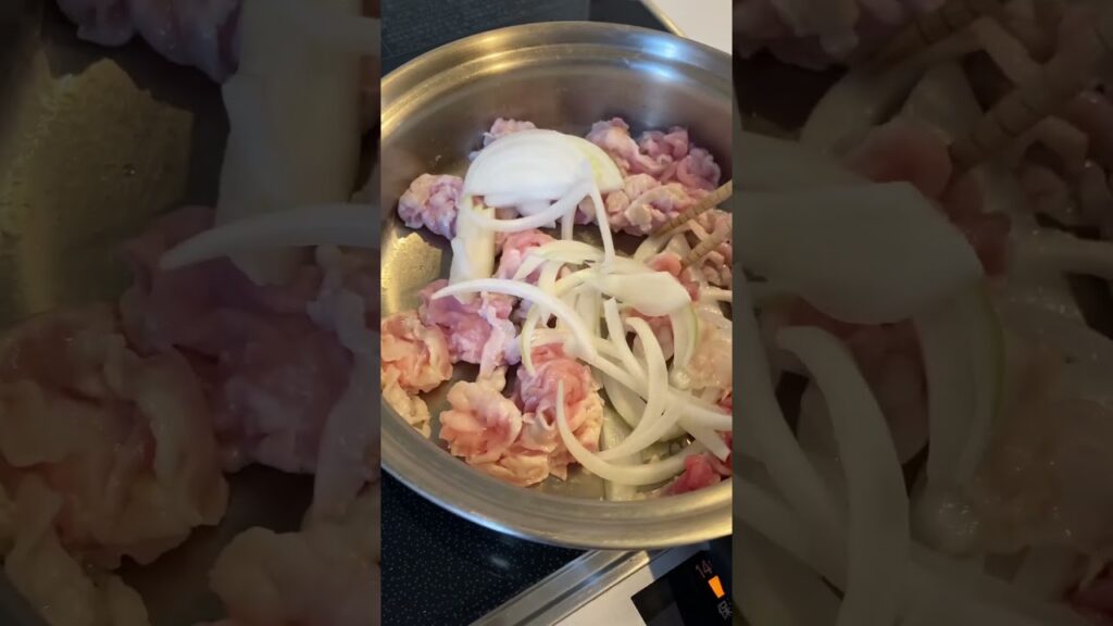 豚の生姜焼き作り方 #アレンジレシピ #かんたんレシピ #cooking #food #美味しい #時短レシピ #japanesefood #ビールに合う #玉ねぎ #shorts