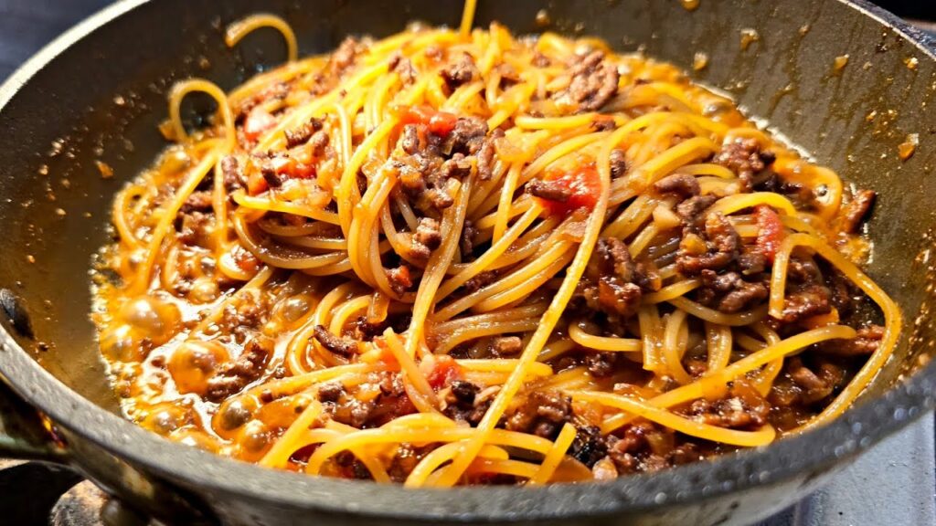 マジで一番再生されてるボロネーゼよりウマい。俺史上最強の肉パスタ、参上